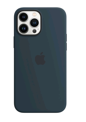 APPLE iPHONE 13 PRO MAX MAGSAFE COVER IN SILICONE BLU